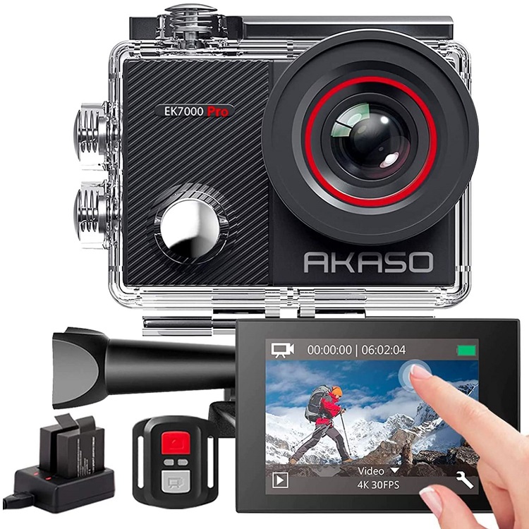 AKASO EK7000 Pro Action Touchscreen Kamera