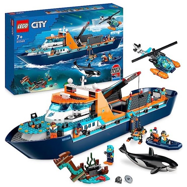 LEGO 60368 City Arktis Forschungsschiff